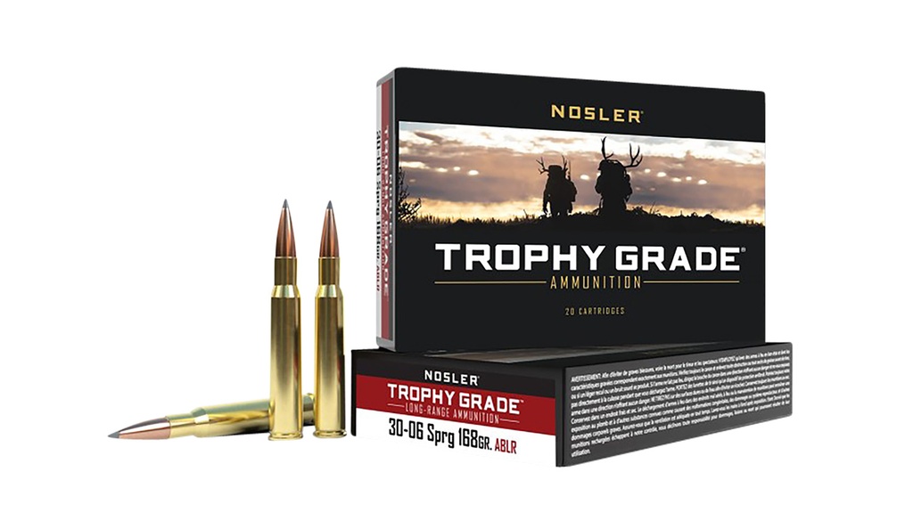 NOSLER AMMO 30-06 168GR ABLR 20/10