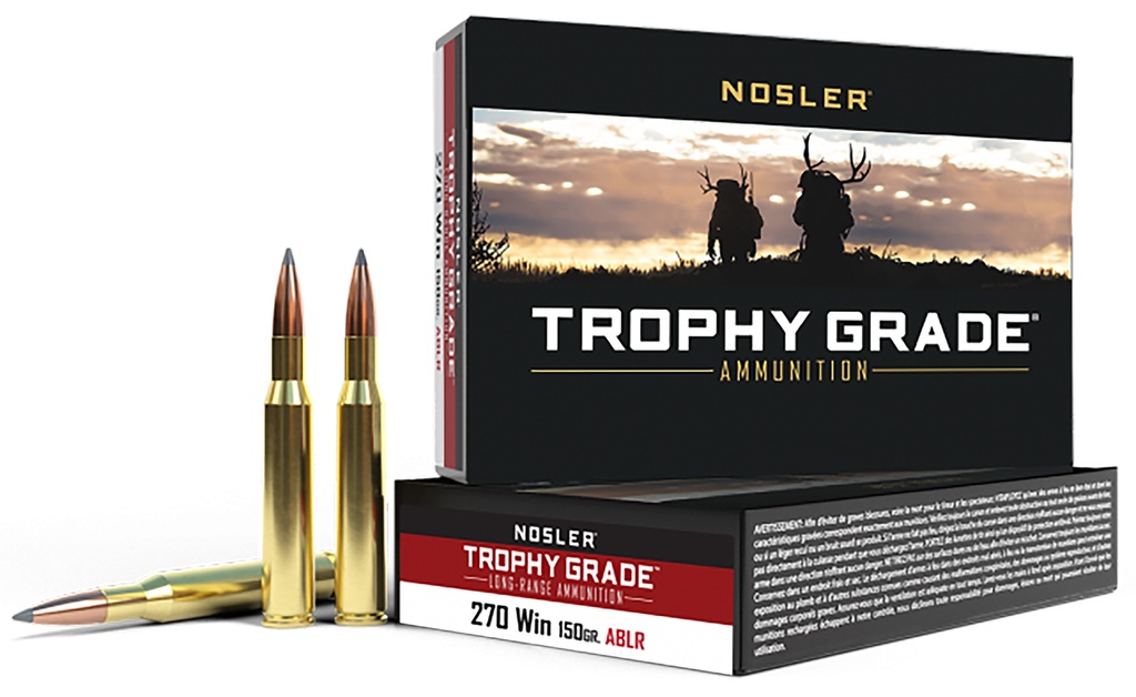 NOSLER AMMO 270WIN 150GR ABLR 20/10