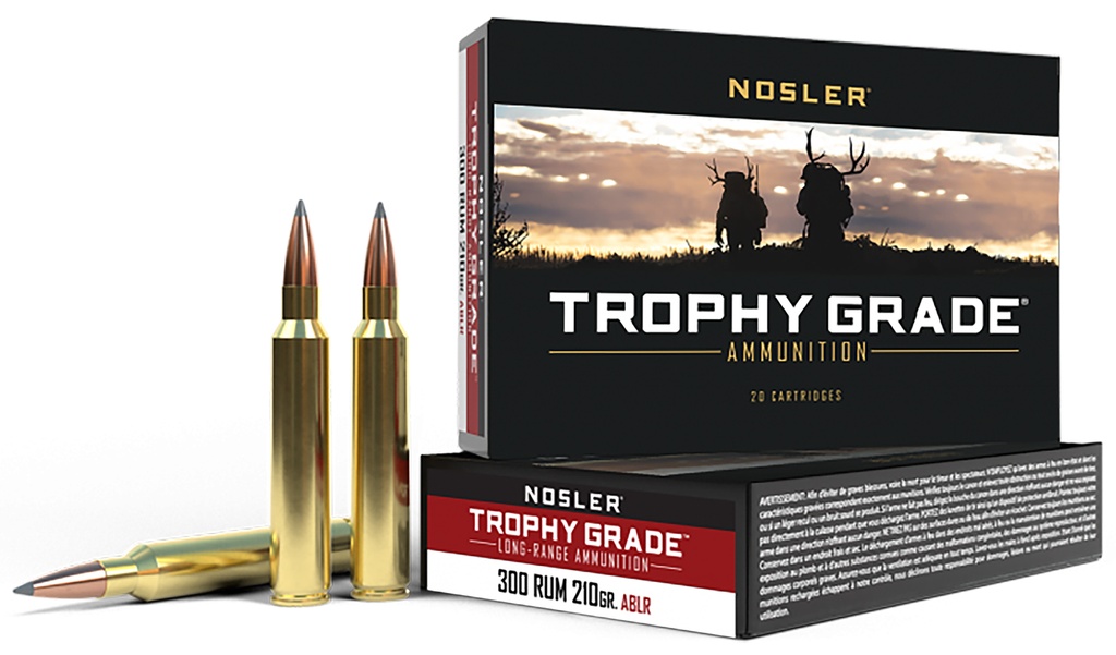 NOSLER AMMO 300RUM 210GR ABLR 20/10