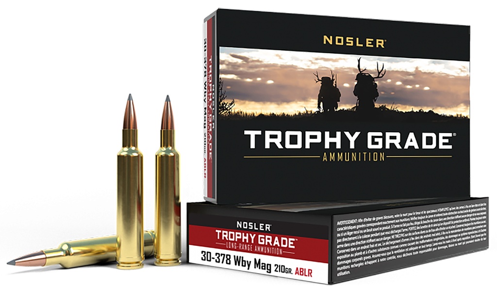 NOSLER AMMO 30-378WBY 210GR ABLR 20/10