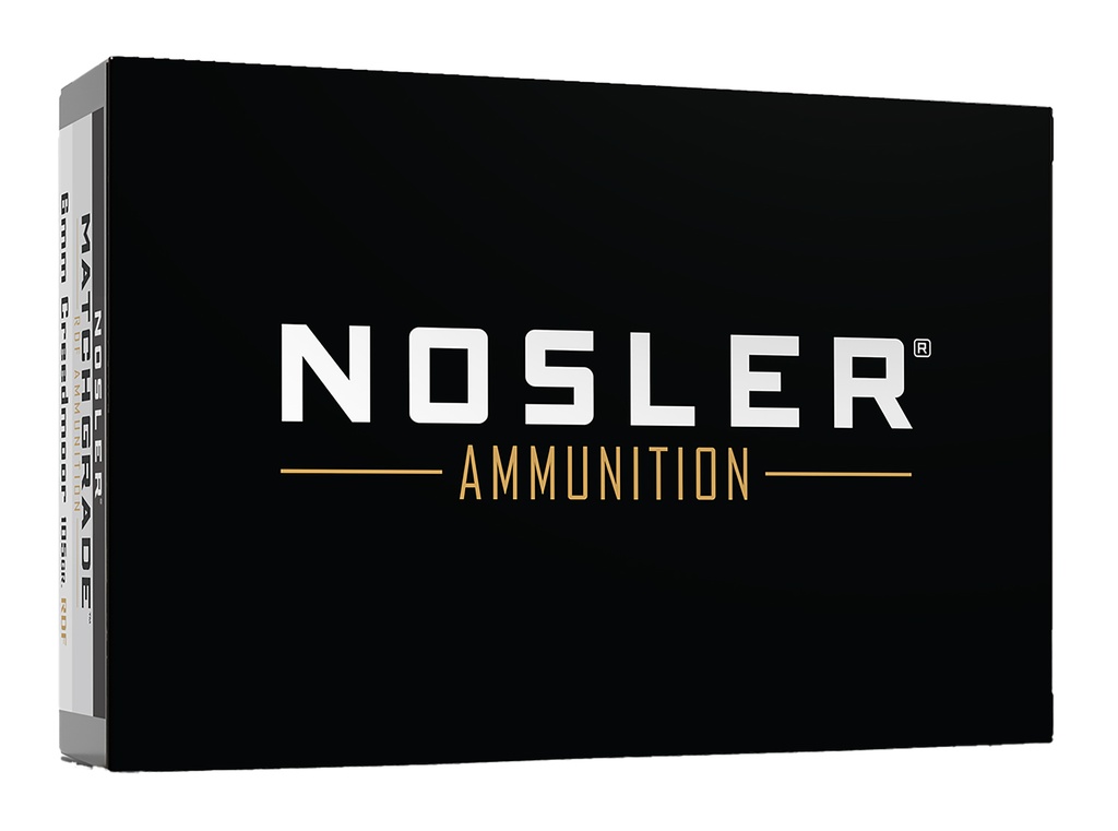 NOSLER AMMO 6MM CREED 105GR MATCH RDF HPBT 20/10