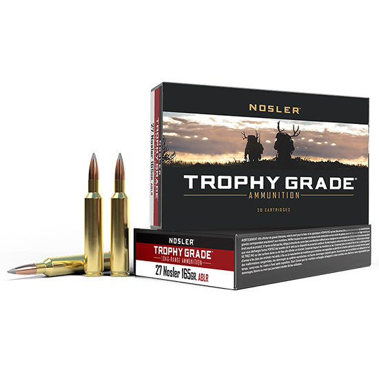 NOSLER AMMO 27NOS 165GR ABLR 20/10