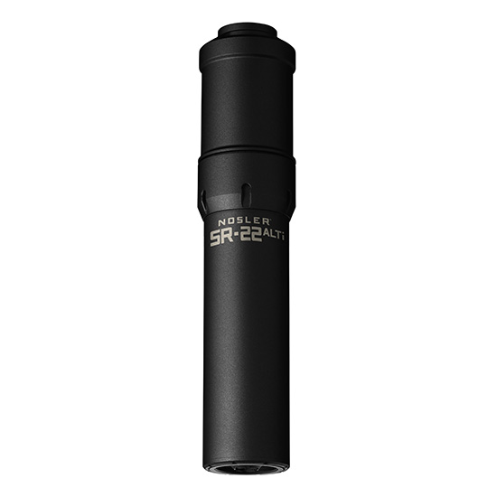 NOSLER SUPPRESSOR SR-22 AL TI BLACK
