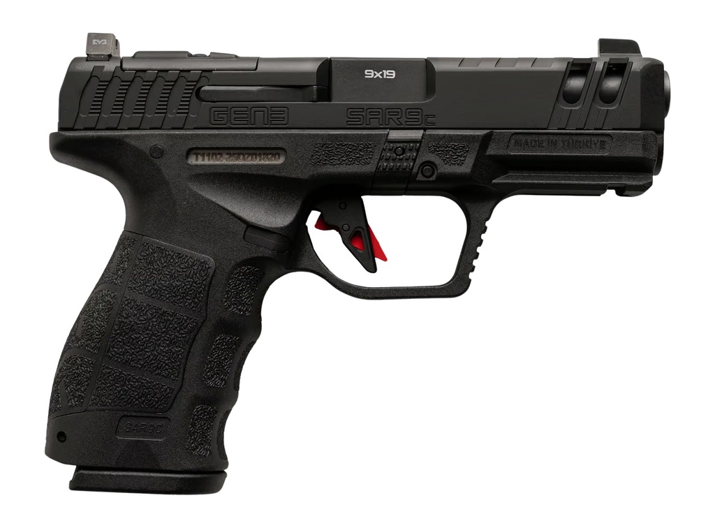 SAR Firearms SAR9 CMPT GEN3 9MM BLK 4" 10+1