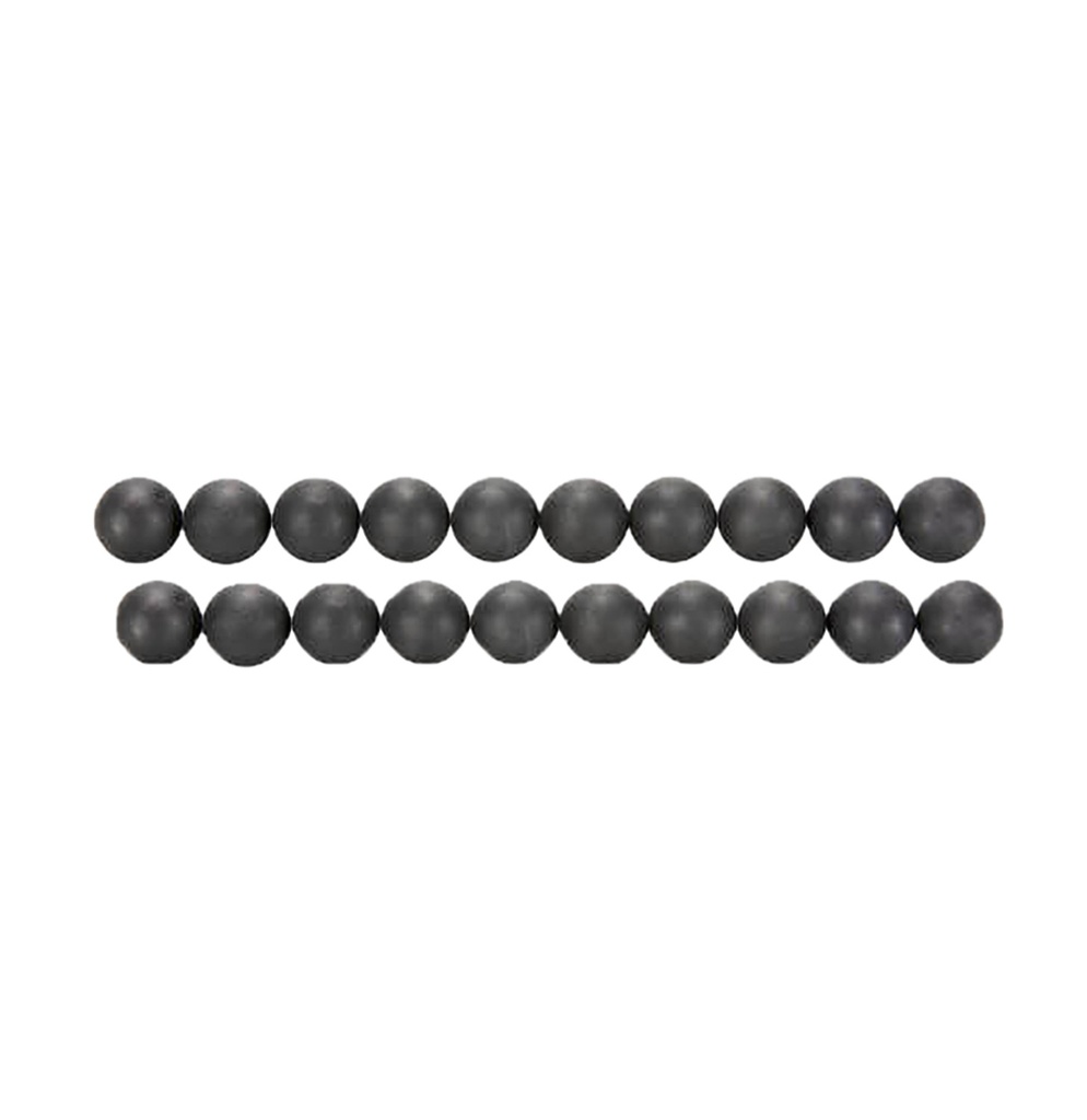 PREPARED 2 PROTECT RUBBER BALLS 20CT BLACK