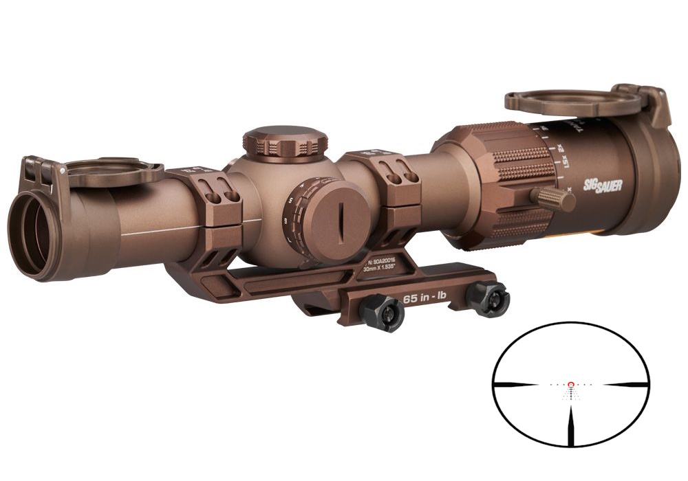 SIG SAUER TANGO MSR 1-8X24 30MM COYOTE