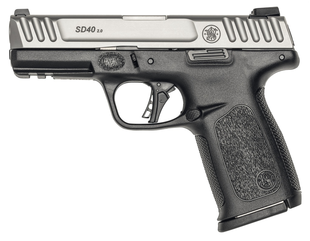 Smith and Wesson SD40 2.0 40S&W 14+1 4" SS/BLACK