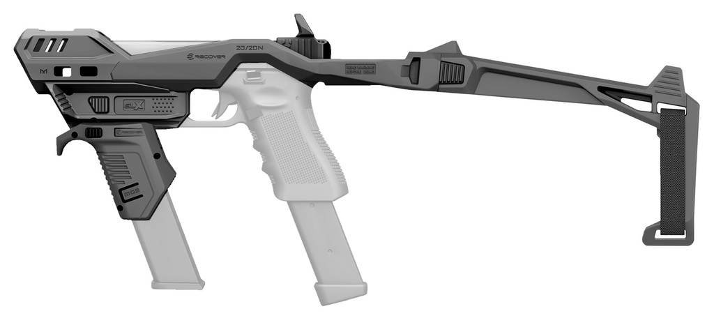 RECOVER 2020N+SLX+MG9 +UR+CR+FS+ML3 BRACE BLK