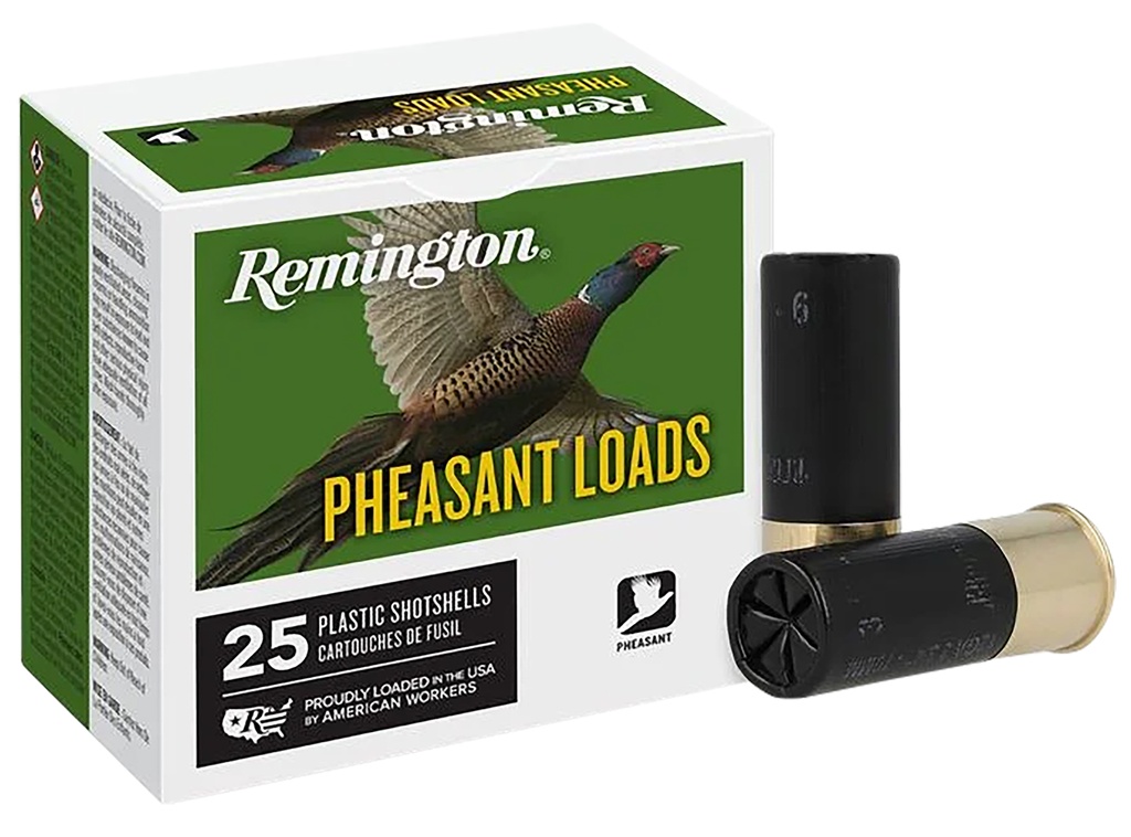 REMINGTON PHEASANT LOADS 12GA 2.75 1 1/4OZ #6 25/10