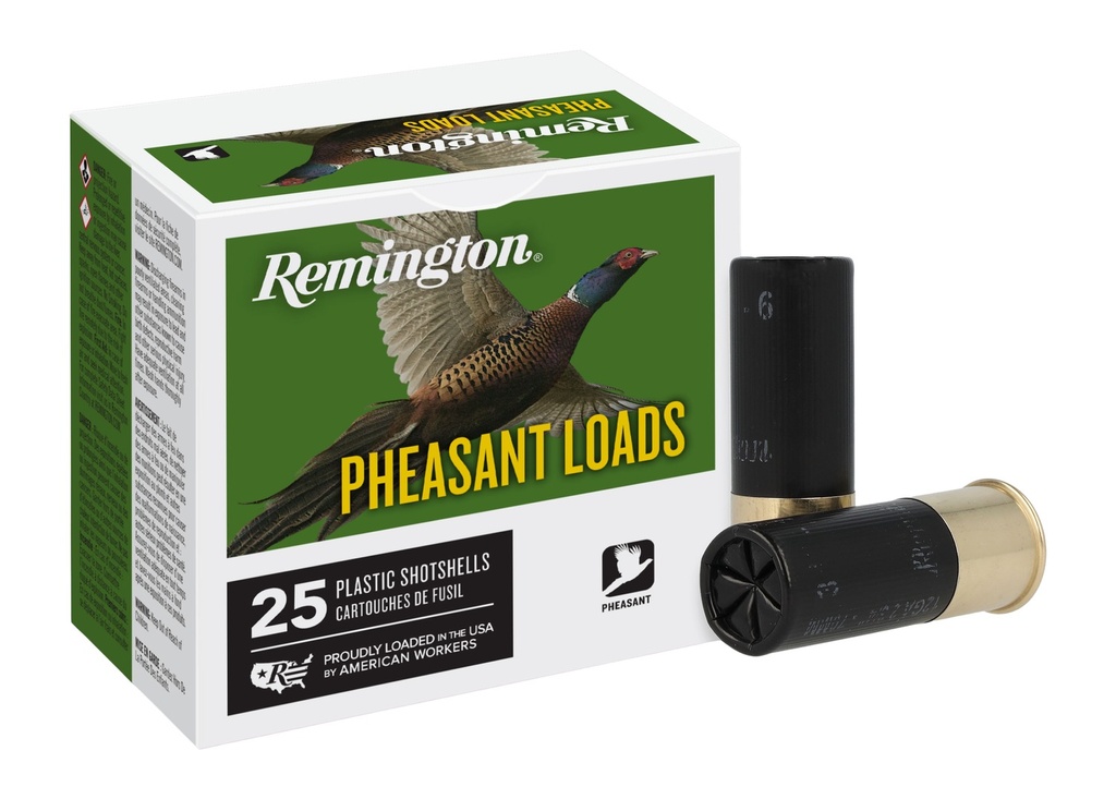 REMINGTON PHEASANT LOADS 12GA 2.75 1 1/4OZ #7.5 25/10