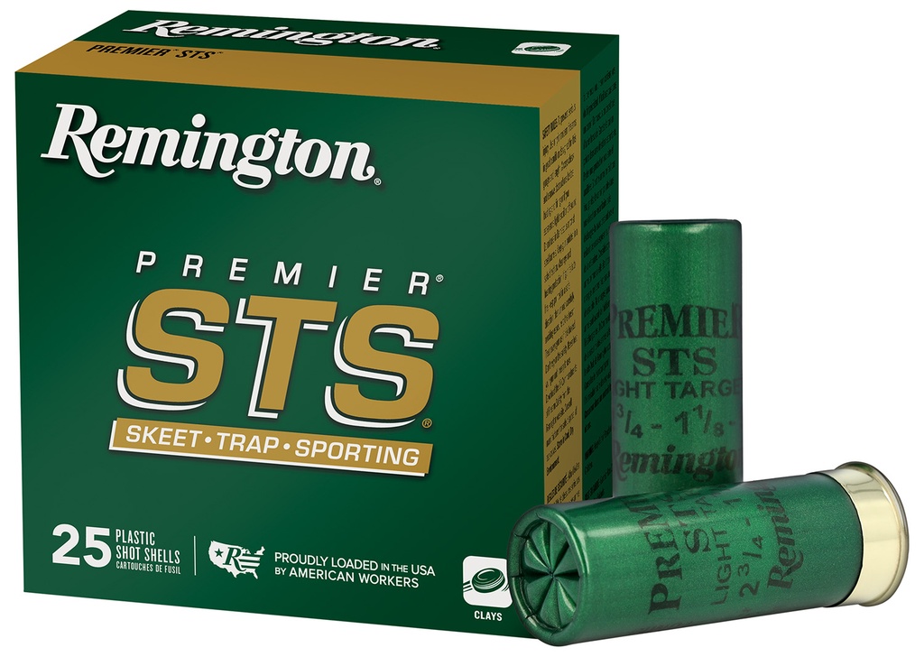 REMINGTON PREMIER STS LIGHT TARGET 12GA 2.75 1 1/8OZ #7.5
