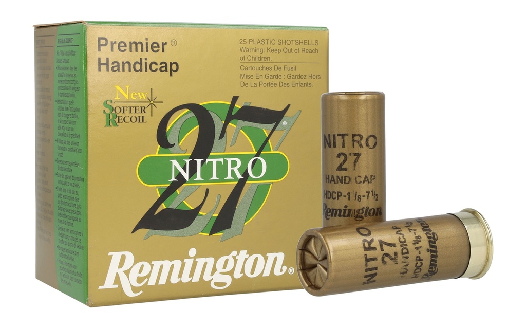REMINGTON PREMIER NITRO 27 HC 12GA 2.75 1 1/8OZ #7.5