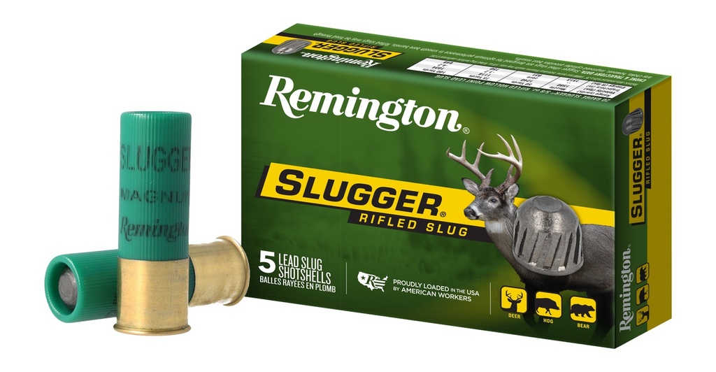 REMINGTON SLUGGER RIFLED SLUG 12GA 2.75 1OZ RS 5/50