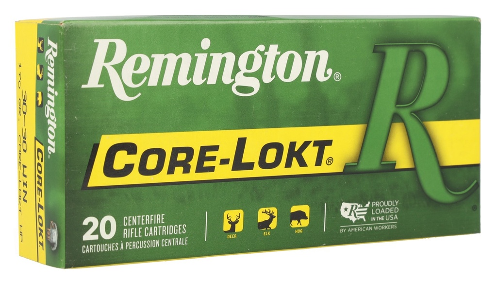 REMINGTON CORE LOKT 30-30WIN 170GR HP 20/10