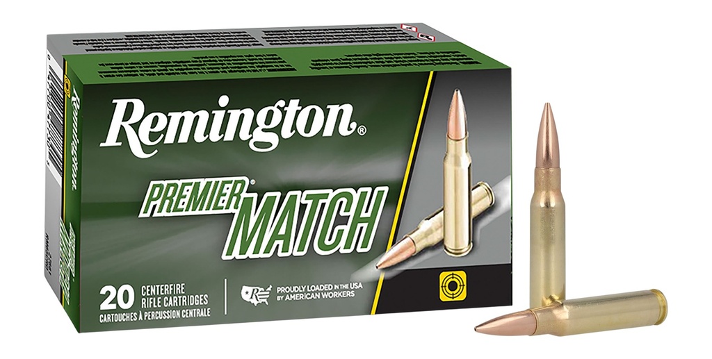 REMINGTON PREMIER MATCH 308WIN 175GR BTHP 20/10