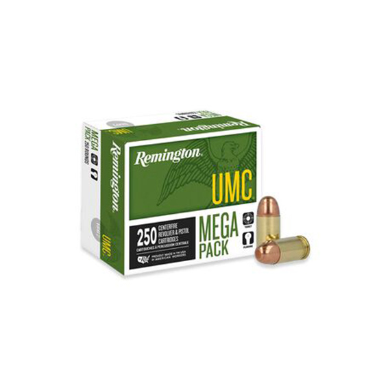 REMINGTON UMC 380ACP 95GR MC MEGA PACK 250/4