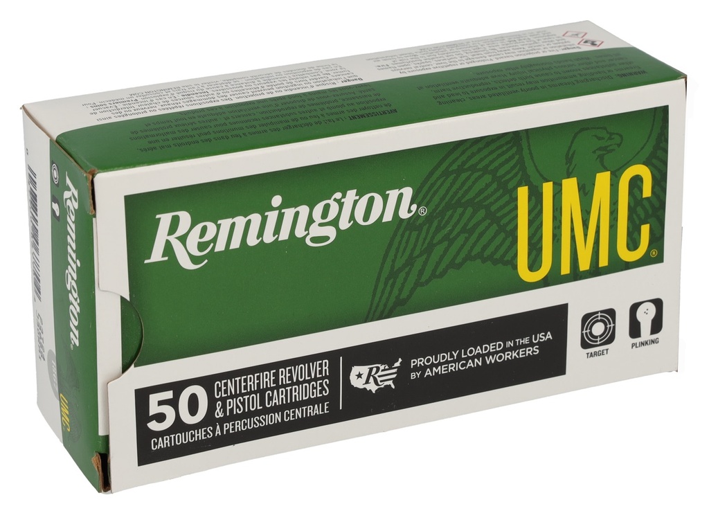 REMINGTON UMC 38SPL 158GR LEAD 50/10