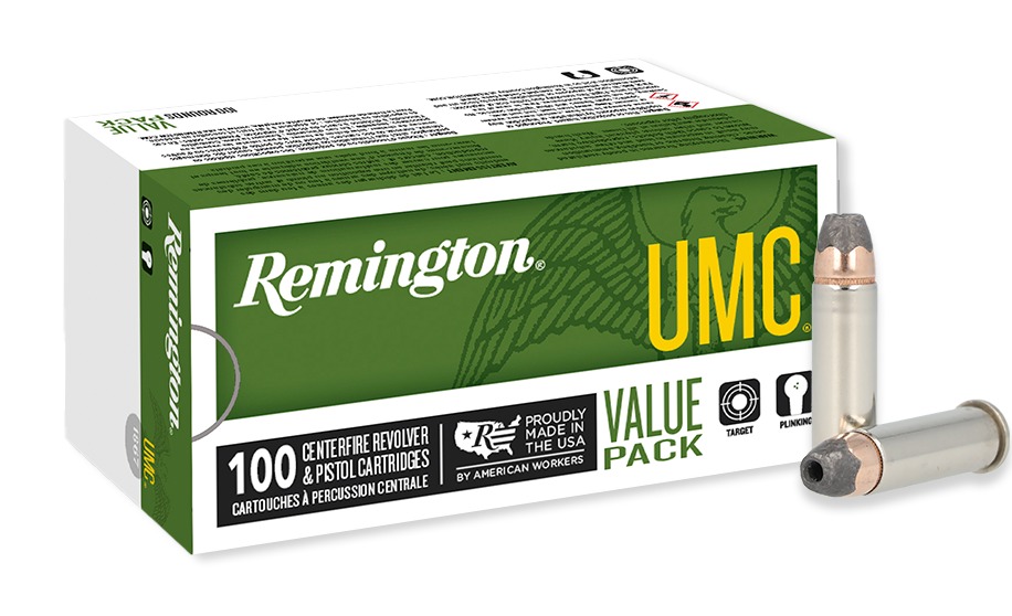 REMINGTON UMC 38SPL+P 125GR SJHP VALUE PACK 100/6