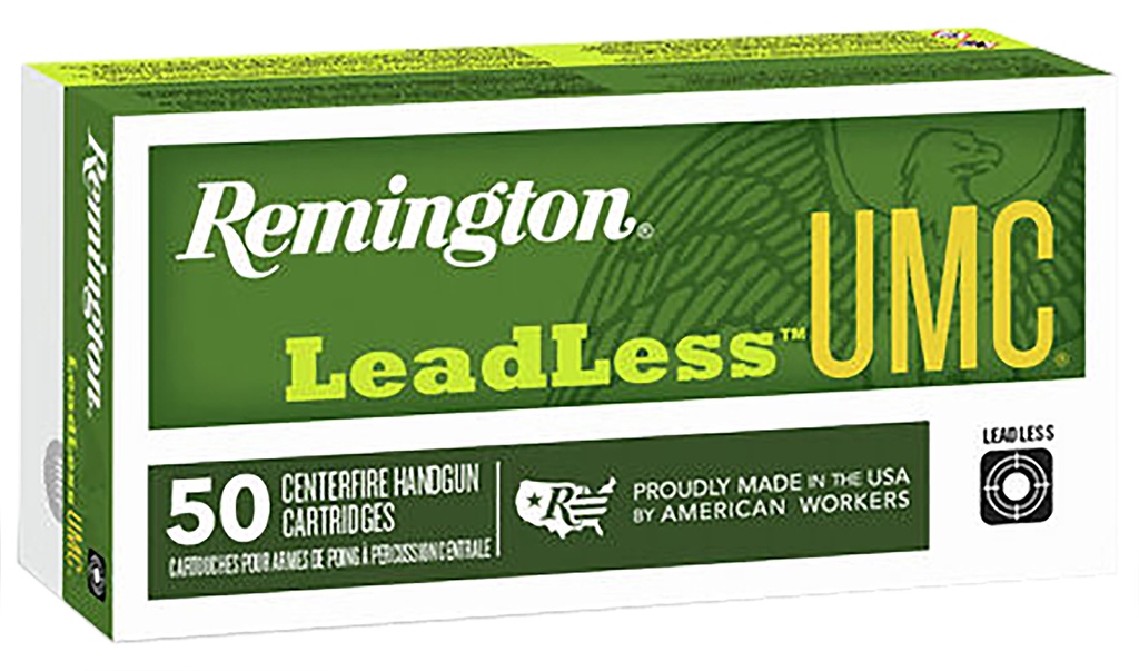 REMINGTON UMC LEADLESS 40SW 180GR FNEB 50/10