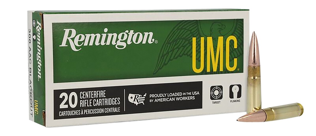REMINGTON UMC 300BLK 150GR FMJ 20/10