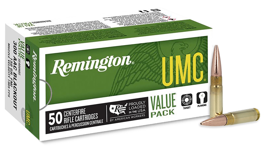 REMINGTON UMC 300BLK 150GR FMJ 50/8