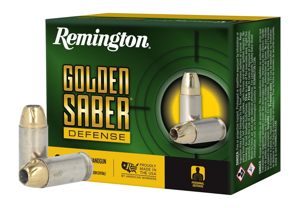 REMINGTON GOLDEN SABER DEFENSE 45ACP 230GR BJHP 20/25