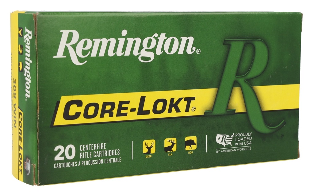 REMINGTON CORE LOKT 308WIN 180GR PSP 20/10