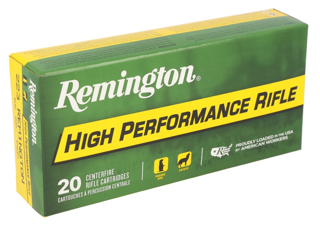 REMINGTON 223REM 55GR PSP 20/10