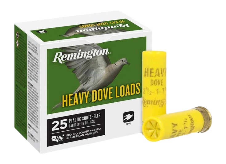 REMINGTON HEAVY DOVE LOADS 20GA 2.75 1OZ #8 25/10