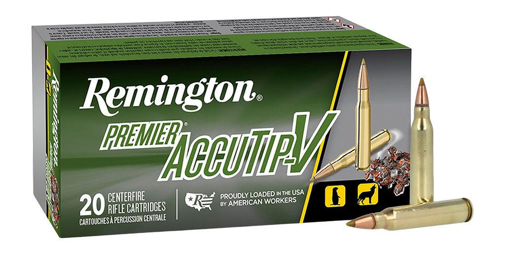 REMINGTON PREMIER 223REM ACCUTIP V 55GR 20/10