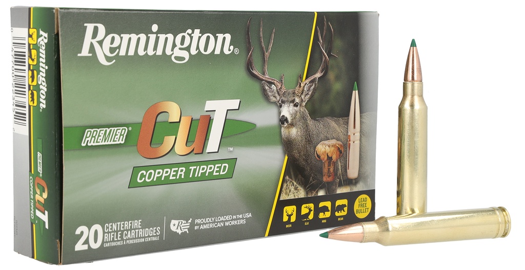 REMINGTON PREMIER CUT 300WIN 180GR COPPER 20/10