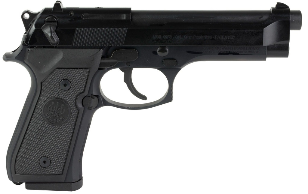 Beretta 92FS 9MM BL/SYN 4.9" 15+1