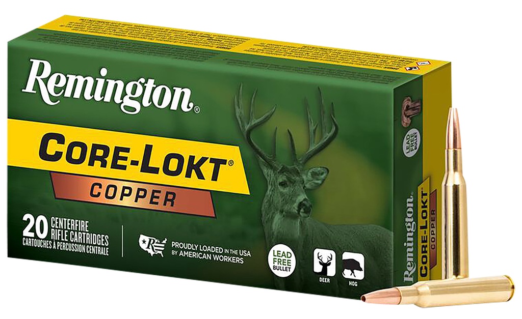 REMINGTON CORE LOKT 270WIN 130GR COPPER HP 20/10