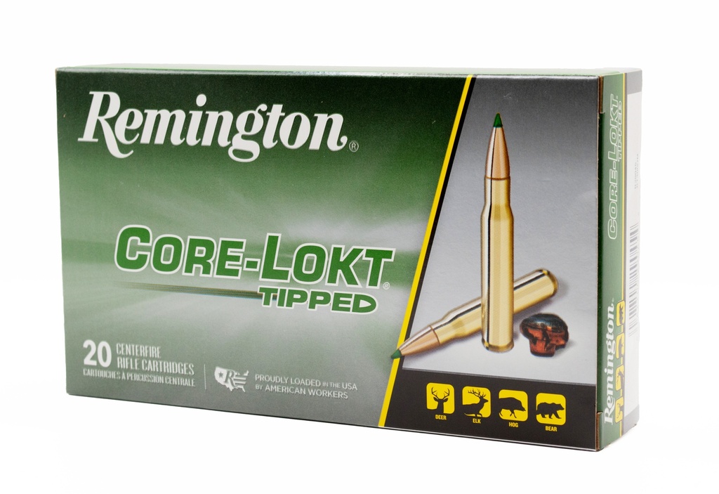 REMINGTON CORE-LOKT 300REM 180GR TIPPED 20/10
