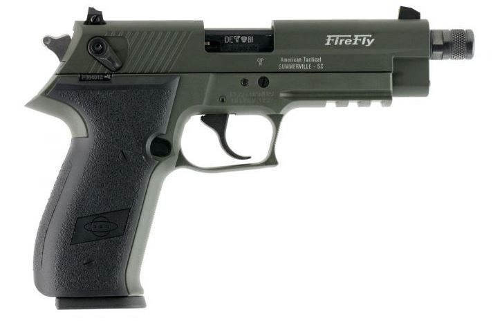 American Tactical Inc GSG FIREFLY 22LR ODG 4.9" TB