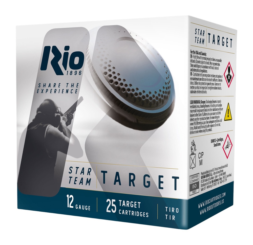 RIO AMMO STAR TEAM TARGET 28 12GA LOW RECOIL 25/10