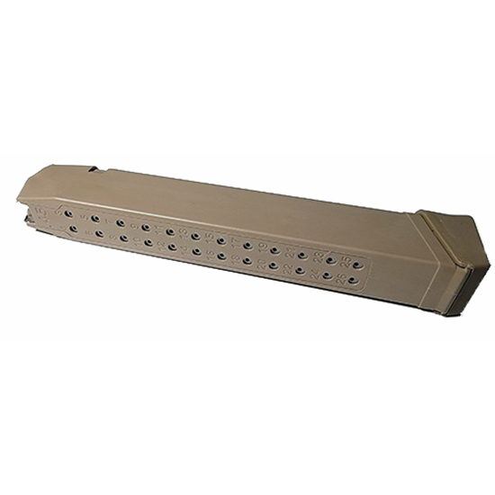 RED WHITE & BLUE MAG GLOCK 45ACP 26RD TAN