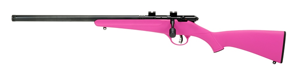 SAVAGE ARMS RASCAL FV-SR LH 22LR 16 HVY THREADED BARREL NS PINK