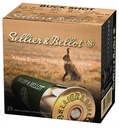 SELLIER & BELLOT BUCKSHOT 12GA 2.75 1 1/8 OZ #1 25/10
