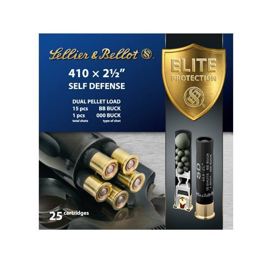 SELLIER & BELLOT 410GA 2.5 000 BUCK 25/20