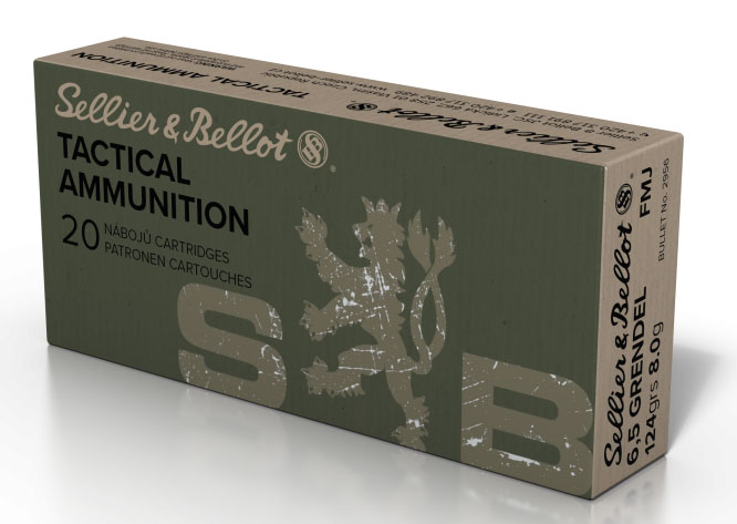 SELLIER & BELLOT 6.5GRENDEL 124GR FMJ 20/30