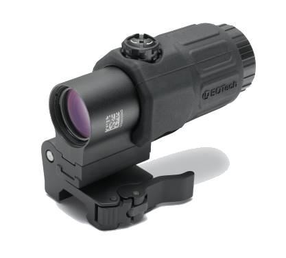 EO Tech 3X MAGNIFIER BLK STS MOUNT