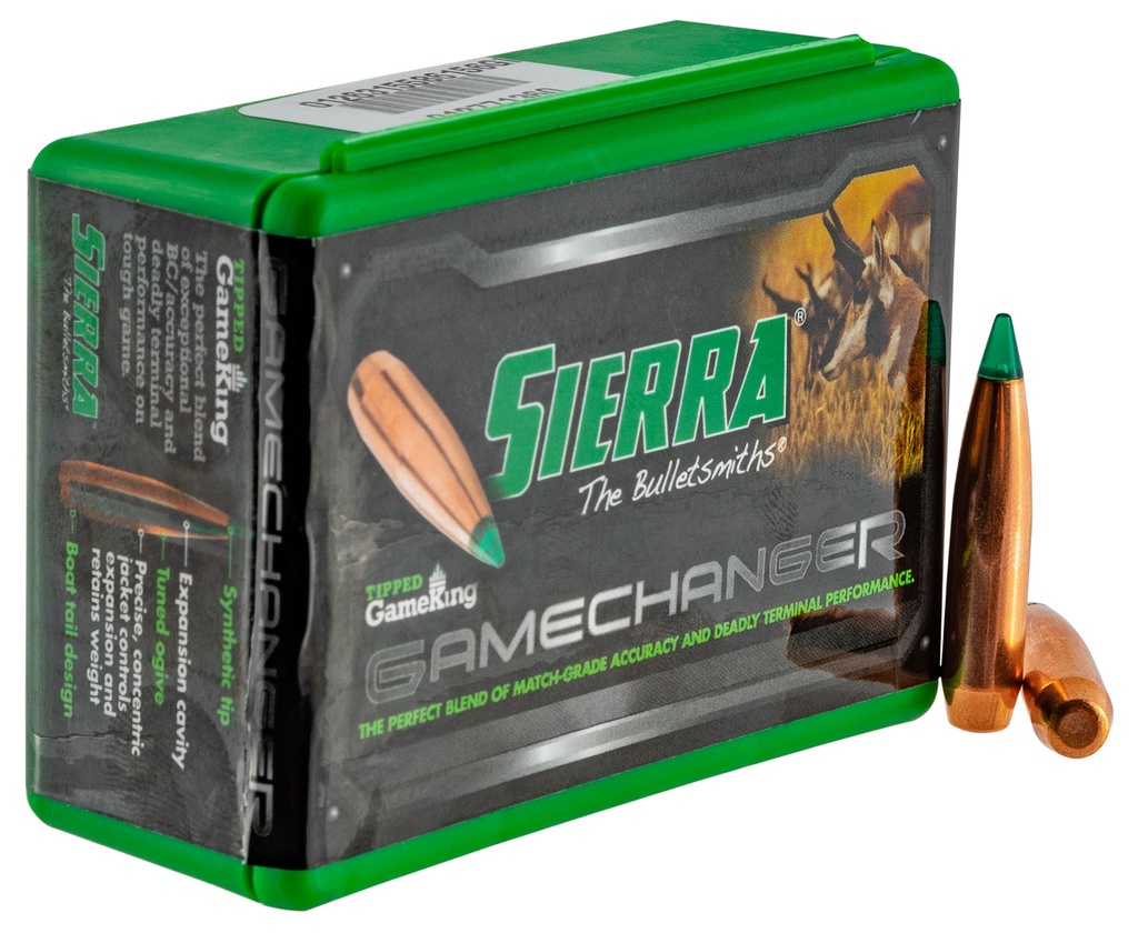 SIERRA BULLETS 6.5 130GR GAMECHANGE TGK .264 50/BOX