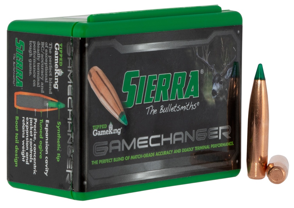 SIERRA BULLETS 7MM 165GR GAMECHANGE TGK .284 50/BOX