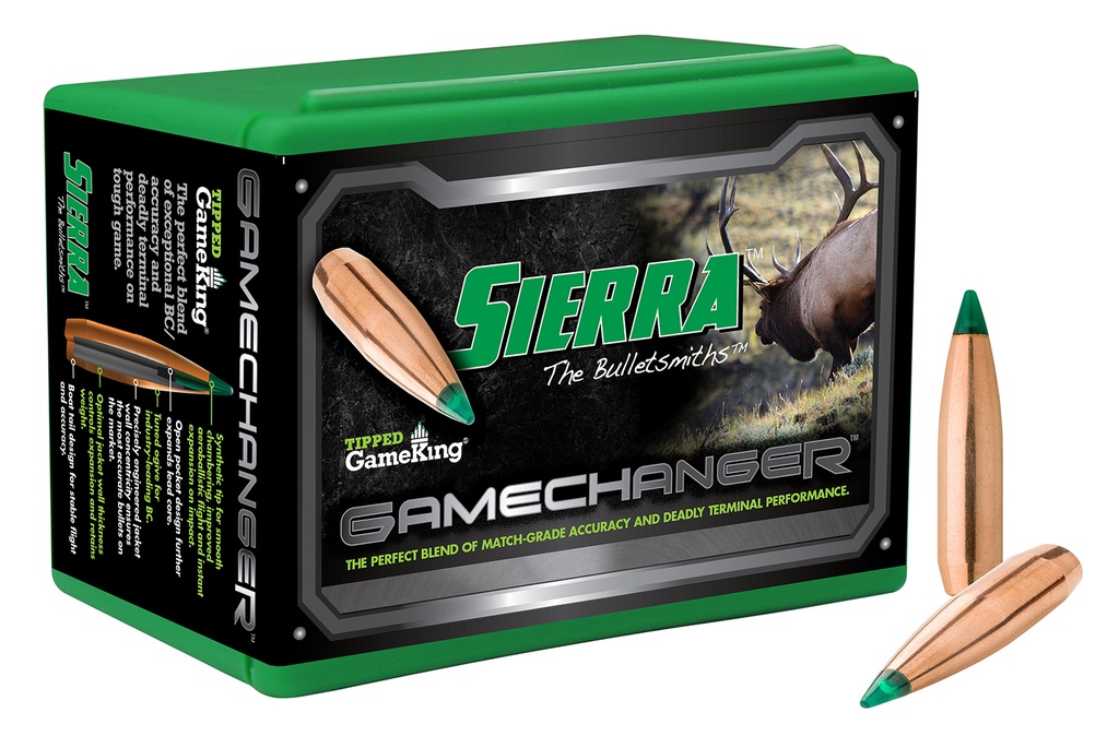 SIERRA BULLETS 30CAL/7.62MM 125GR TIPPED GAMEKING 100/BOX
