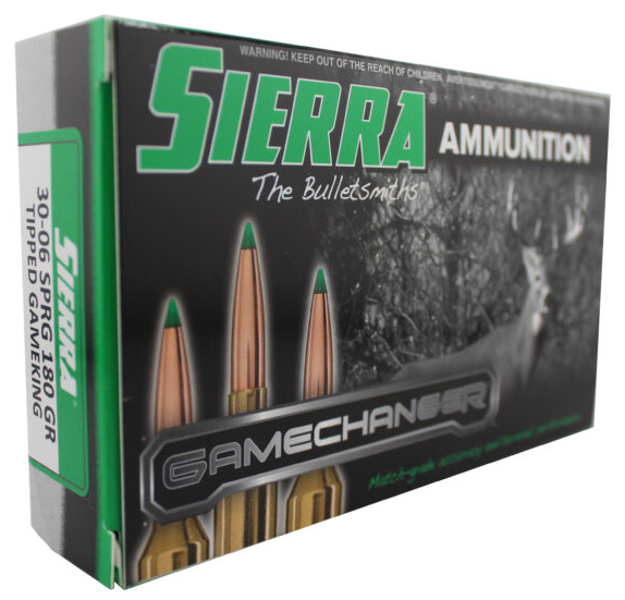 SIERRA BULLETS AMMO 30-06 180GR TGK 20/10