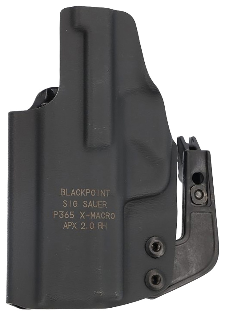 SIG SAUER HOLSTER P365 X MACRO APX 2.0 RH BPT BLK