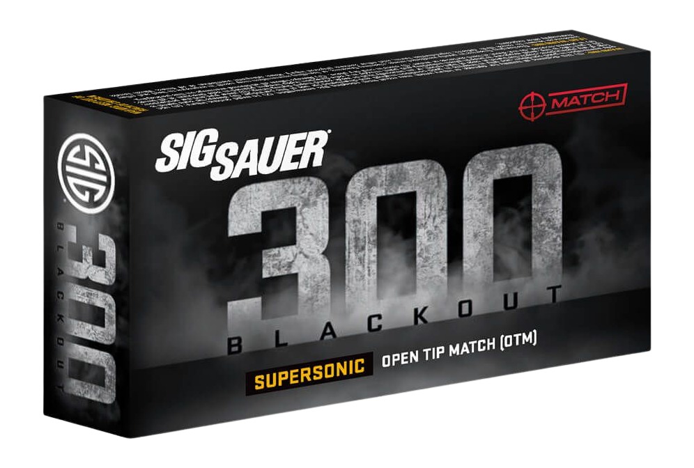 SIG SAUER AMMO 300BLK 125GR MATCH SUPERSONIC 20RD