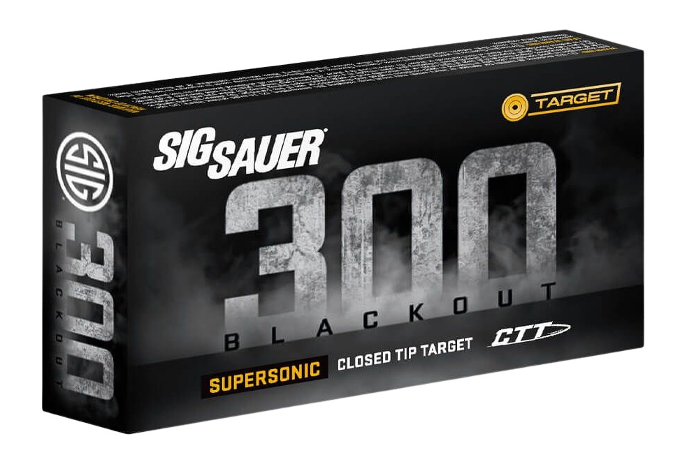 SIG SAUER AMMO 300BLK 125GR CTT SUPERSONIC 20/25