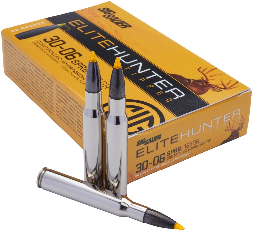 SIG SAUER AMMO 30-06 165GR ELITE TIPPED 20/10